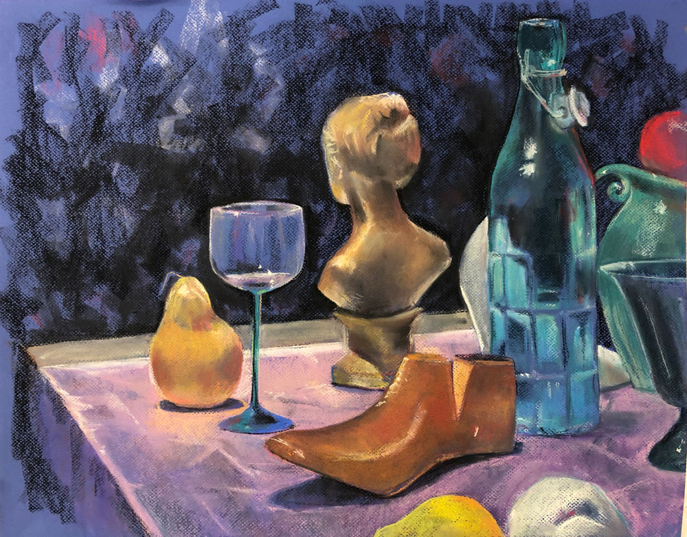 Julee Wolke, Pastel Still Life